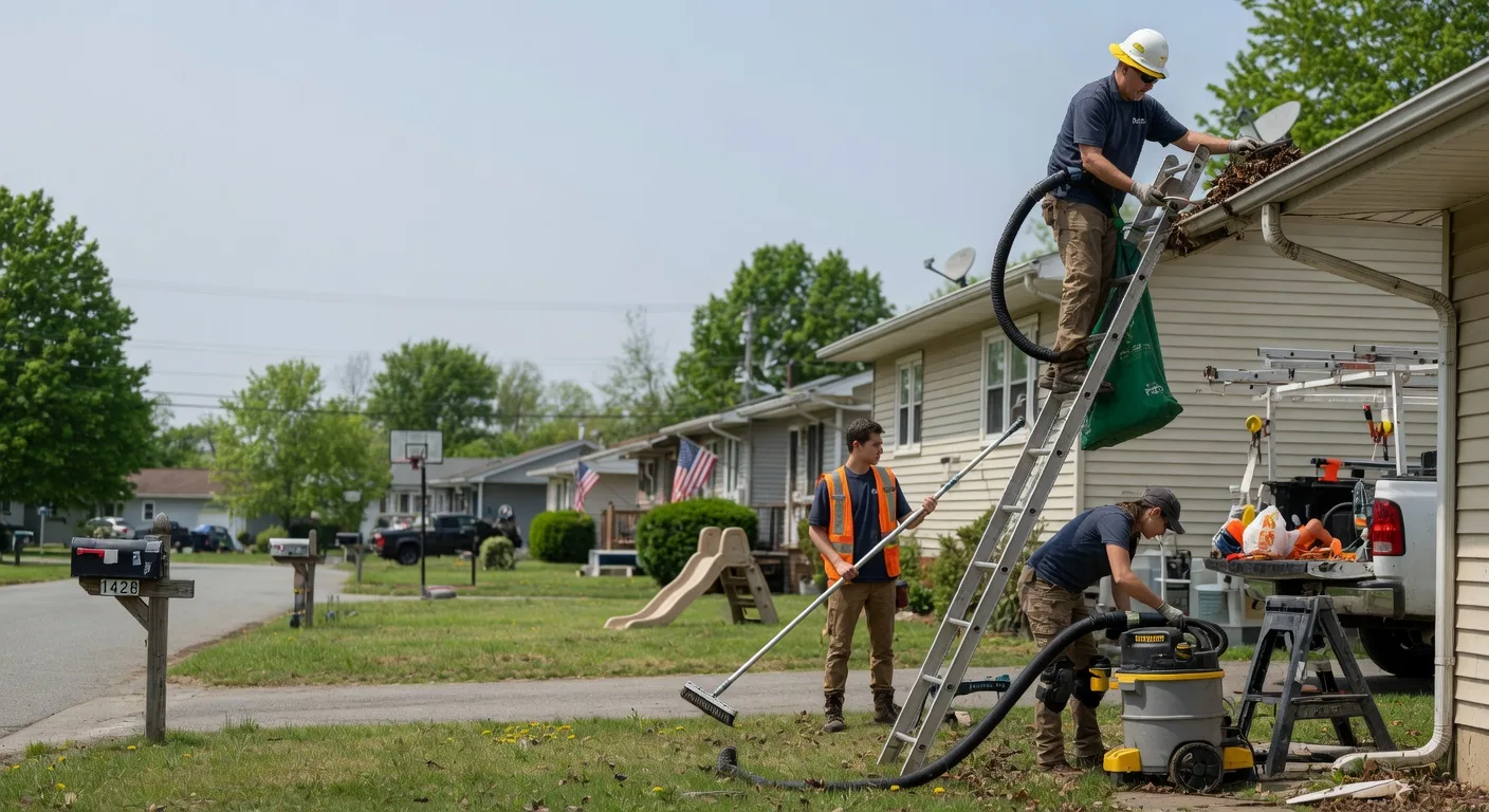 Gutter Installation in Paden City, WV near me